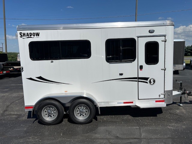 New 2024 Shadow 69150W-2STR-BP Horse Trailer