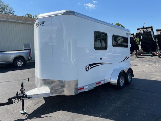 New 2024 Shadow 69150W-2STR-BP Horse Trailer