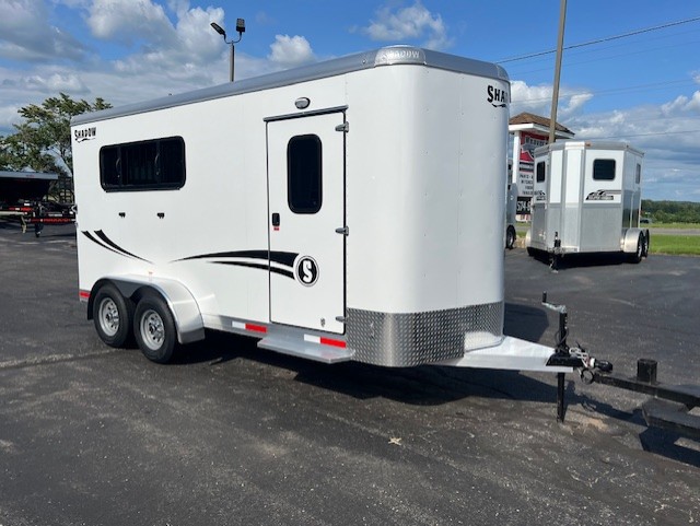 New 2025 Shadow 69170W-3SL-BP-E Horse Trailer