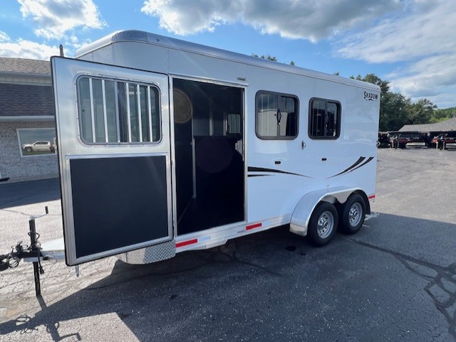 New 2025 Shadow 69170W-3SL-BP-E Horse Trailer