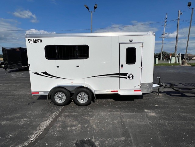 New 2025 Shadow 69170W-3SL-BP-E Horse Trailer