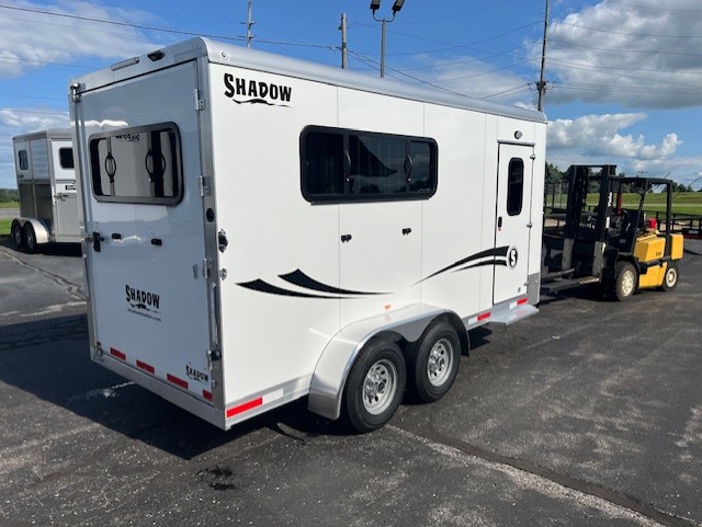 New 2025 Shadow 69170W-3SL-BP-E Horse Trailer