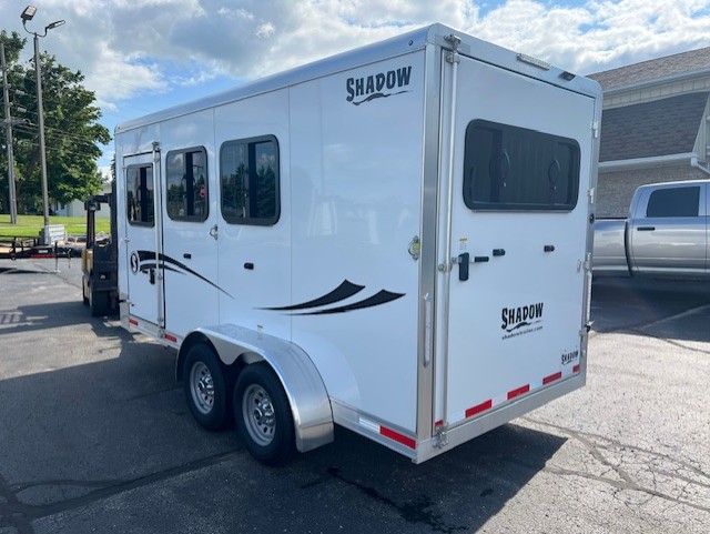 New 2025 Shadow 69170W-3SL-BP-E Horse Trailer