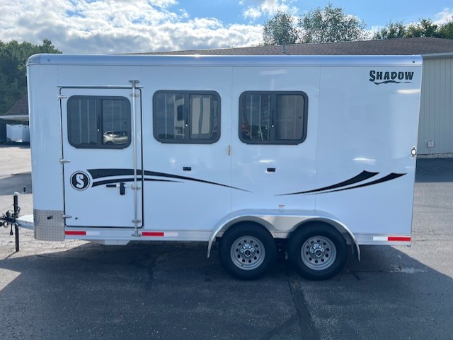 New 2025 Shadow 69170W-3SL-BP-E Horse Trailer