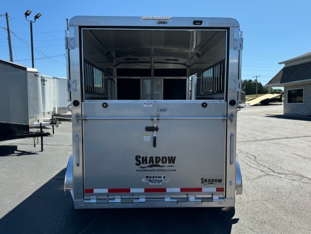 New 2025 Shadow 69166-E-2STRW-BP Horse Trailer