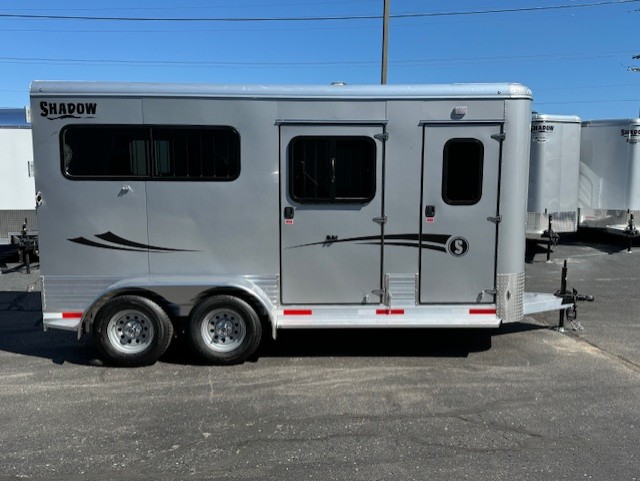 New 2025 Shadow 69166-E-2STRW-BP Horse Trailer