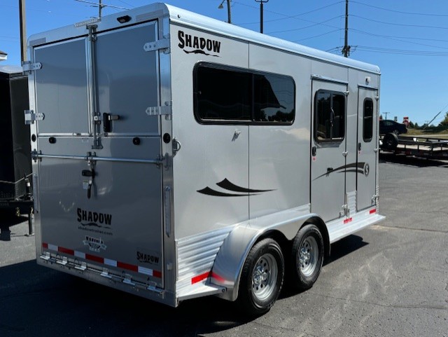 New 2025 Shadow 69166-E-2STRW-BP Horse Trailer