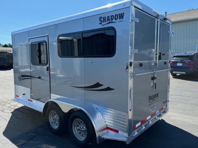 New 2025 Shadow 69166-E-2STRW-BP Horse Trailer