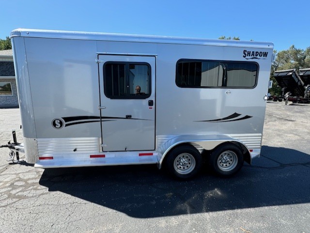 New 2025 Shadow 69166-E-2STRW-BP Horse Trailer