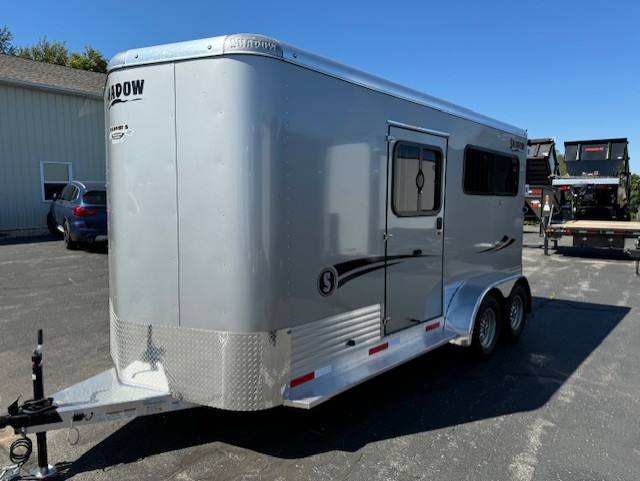 New 2025 Shadow 69166-E-2STRW-BP Horse Trailer