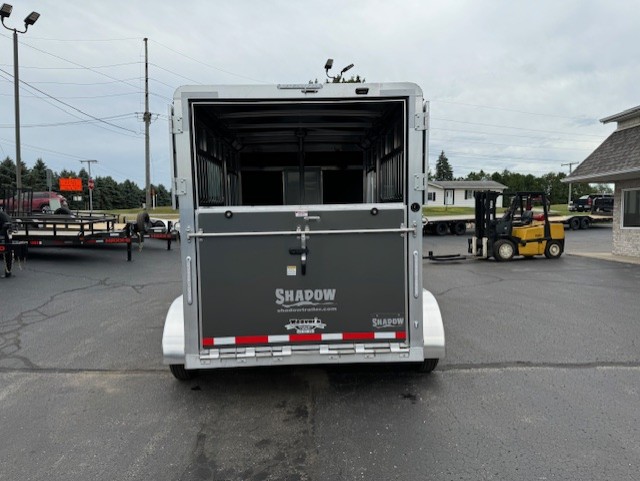 New 2025 Shadow 69150W-2STR-BP Horse Trailer