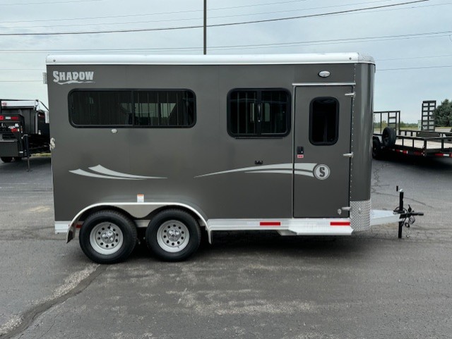 New 2025 Shadow 69150W-2STR-BP Horse Trailer