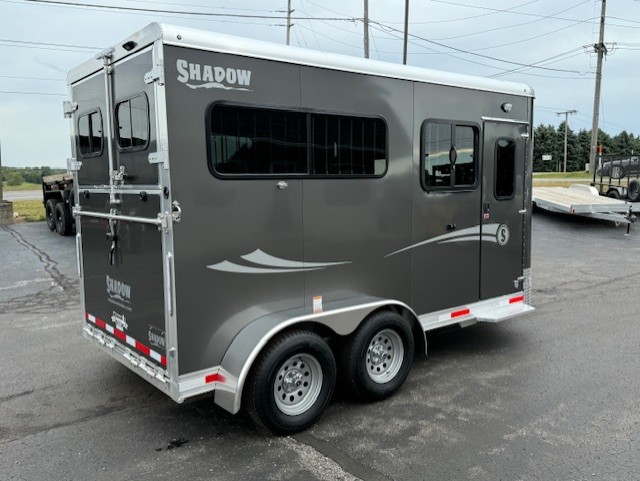 New 2025 Shadow 69150W-2STR-BP Horse Trailer