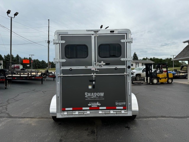 New 2025 Shadow 69150W-2STR-BP Horse Trailer