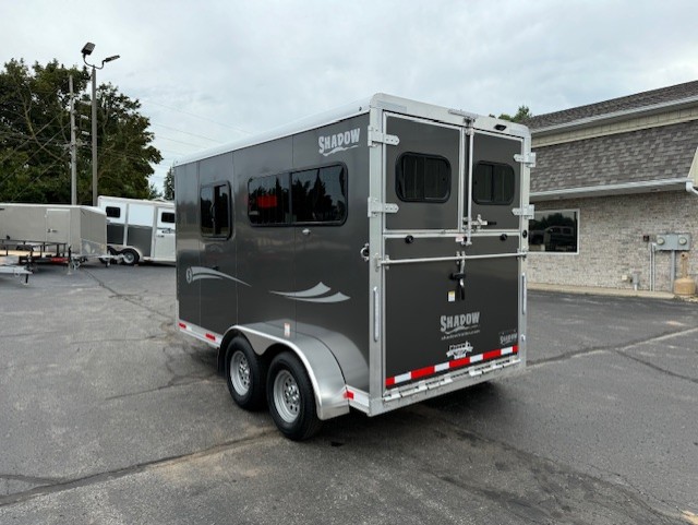 New 2025 Shadow 69150W-2STR-BP Horse Trailer