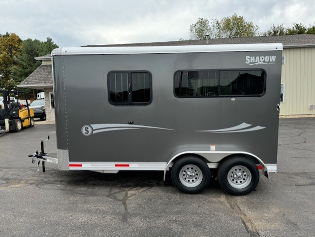 New 2025 Shadow 69150W-2STR-BP Horse Trailer