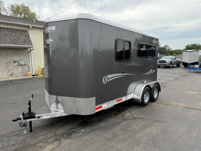 New 2025 Shadow 69150W-2STR-BP Horse Trailer